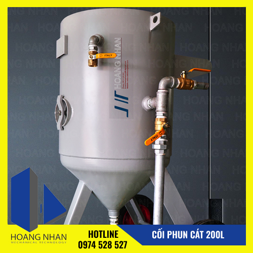 Cối phun cát 200 lít